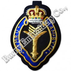 Bullion Blazer Hands Embroidery Badges